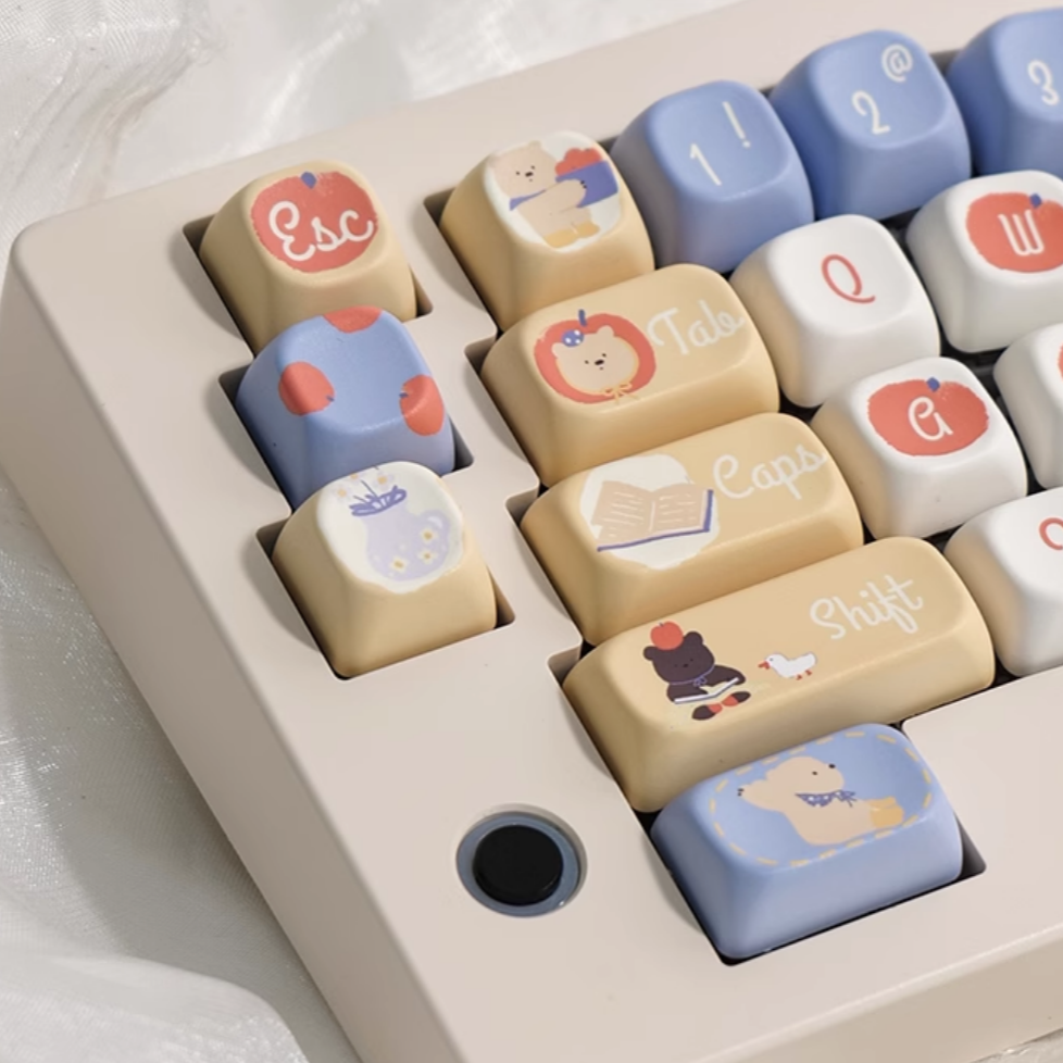 Cookie Bear Keycap Set