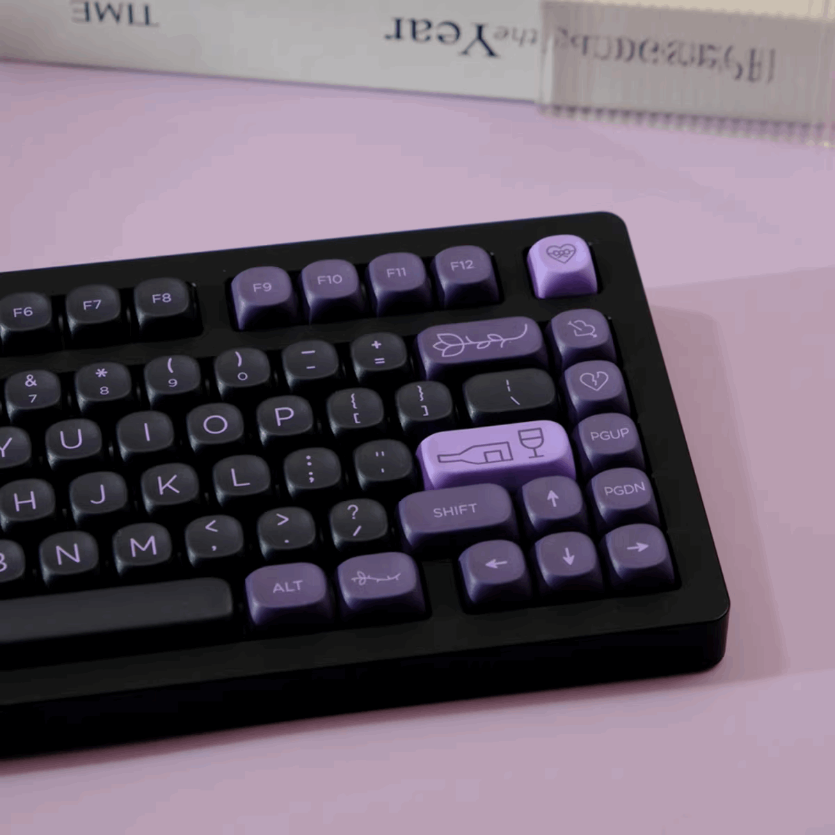 KBCaps First Love Dye-Sub PBT Keycaps | 126 keys | MOA Profile | ANSI | Keycaps only