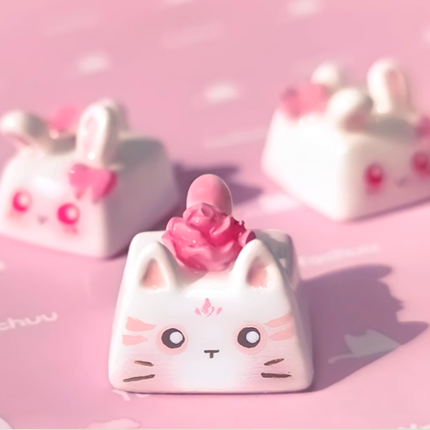 Neko Sama Artisan Keycap