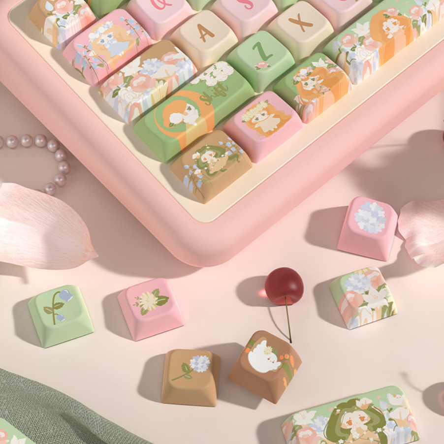 Summer Garden Keycap Set