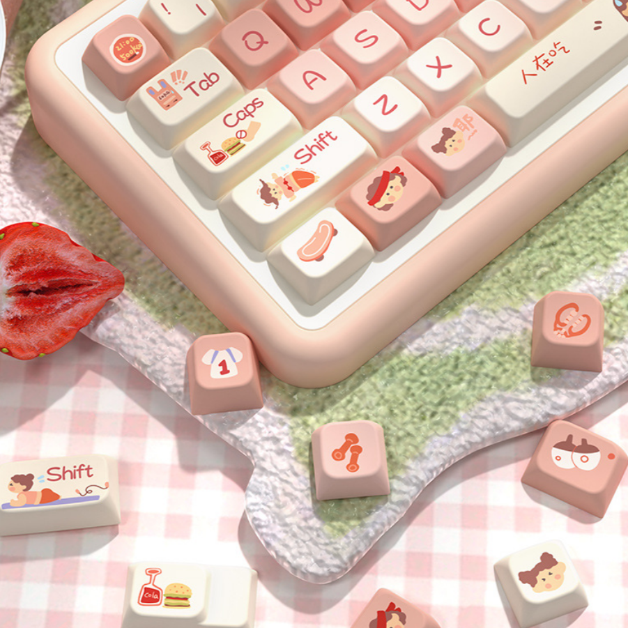 On Diet Keycap Set