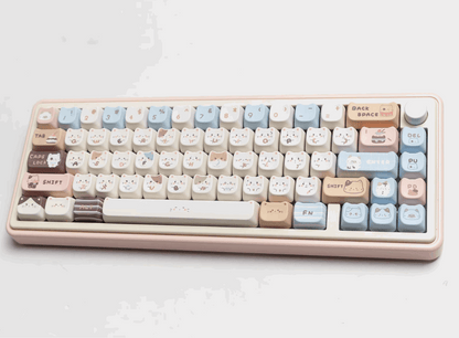 Sea Salt Cat Keycap Set