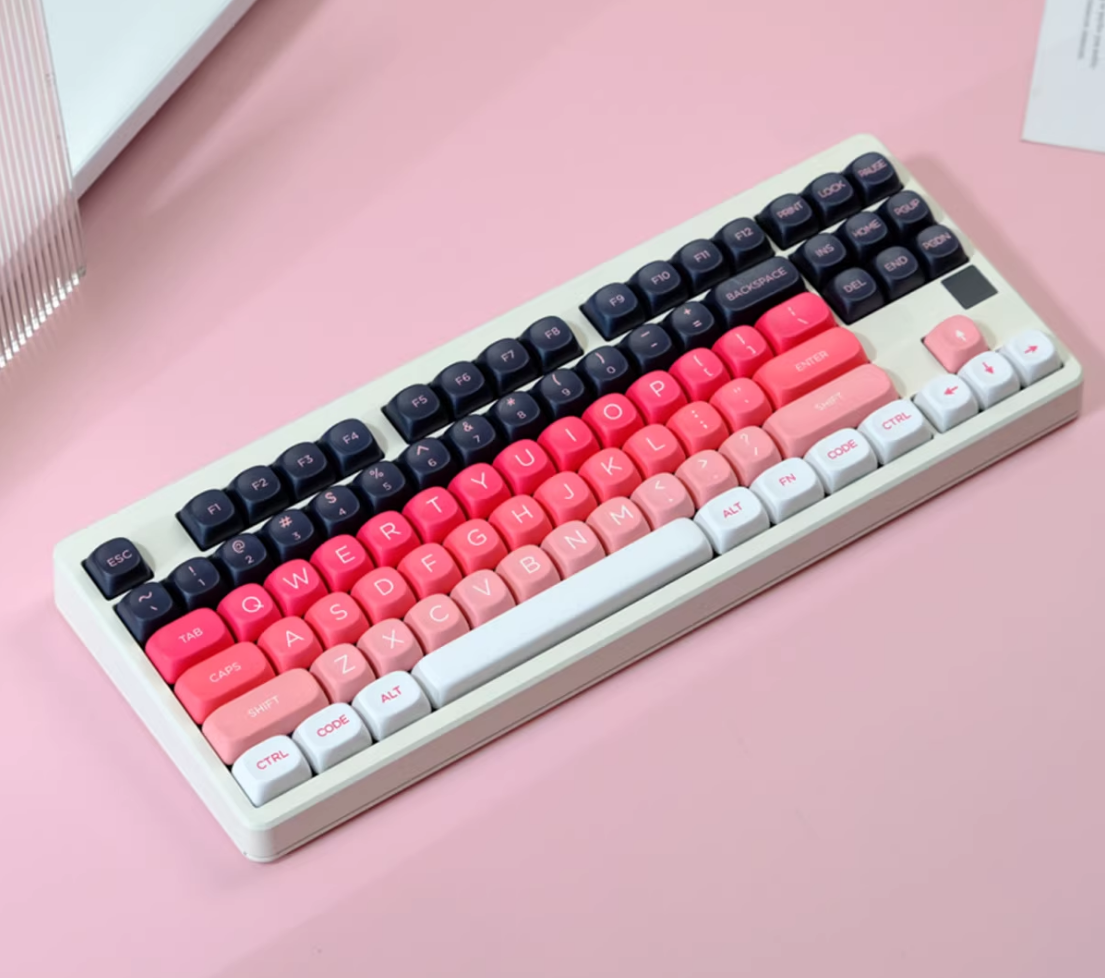 Pink Memory Keycap Set