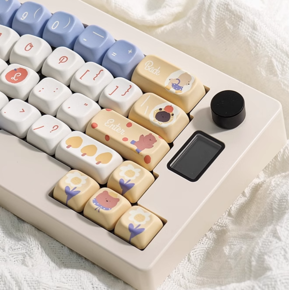 Cookie Bear Keycap Set