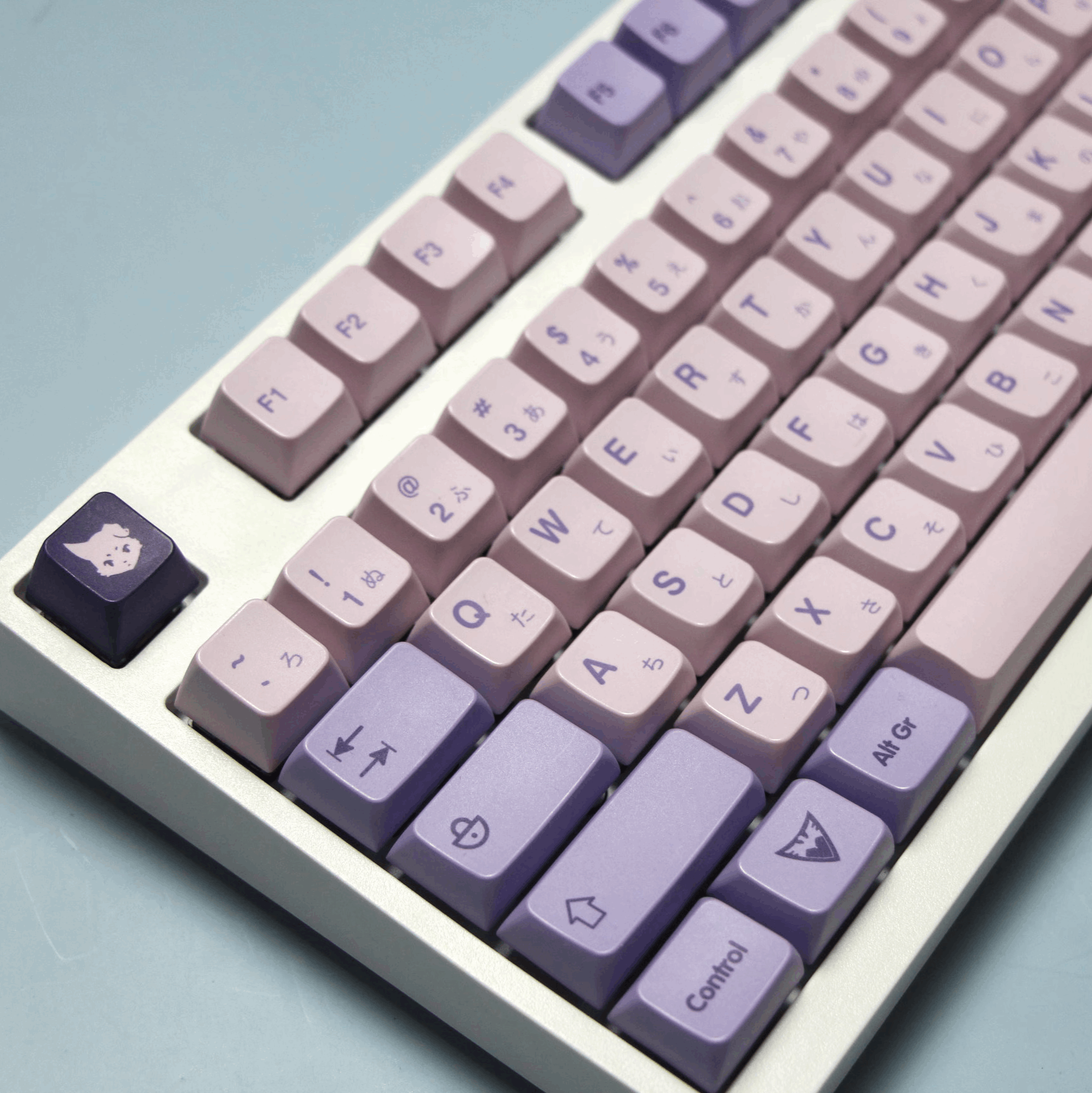 Emilia the Witch Dye-Sub PBT Keycaps | 141 keys | MDA Profile | JP EN | ANSI | Keycaps only