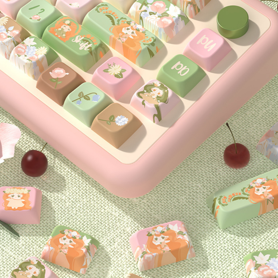 Summer Garden Keycap Set