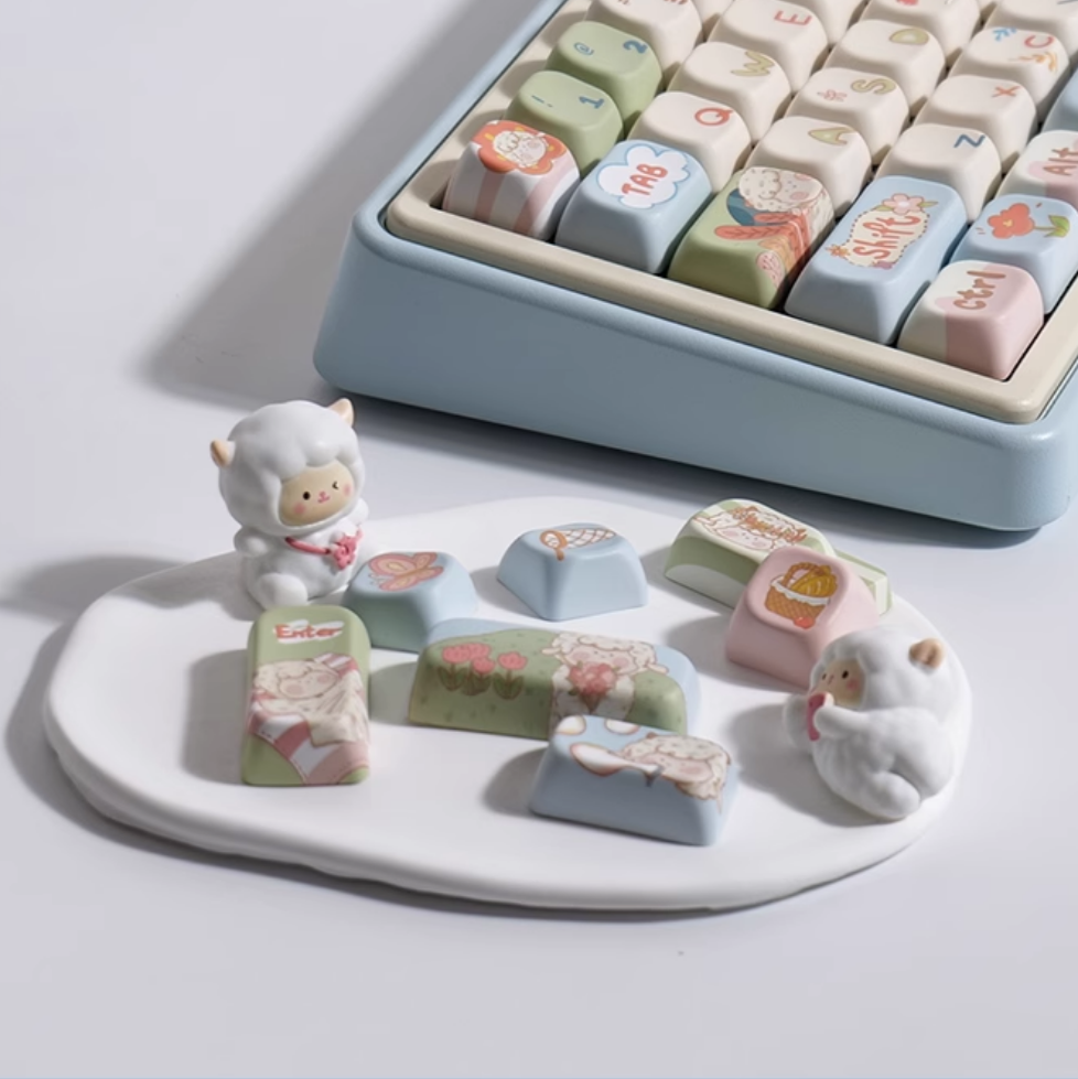 Chubby Sheep Keycap Set