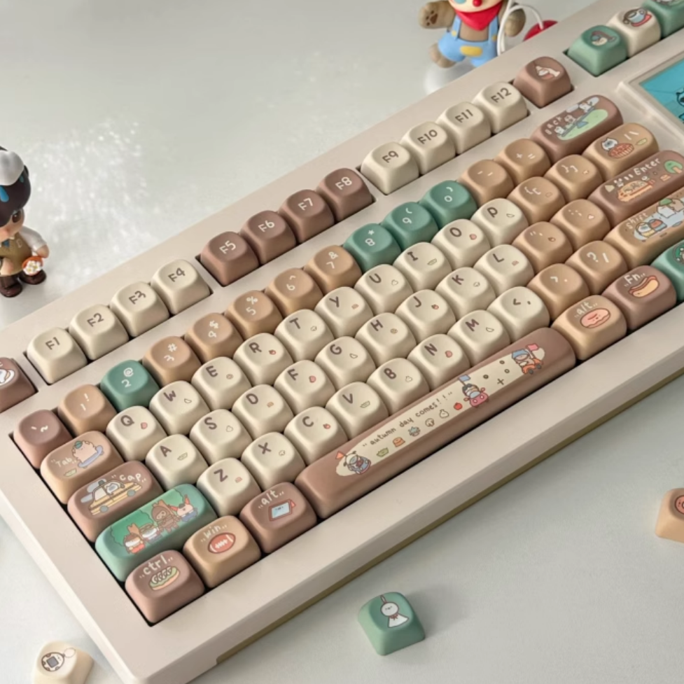 Choco Bean Keycap Set