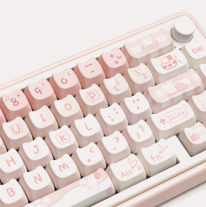 Party Cat Keycap Set