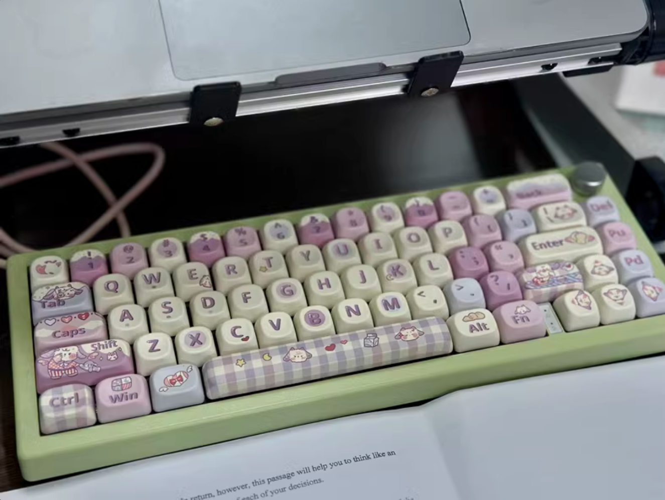 Taro Woolly Keycap Set