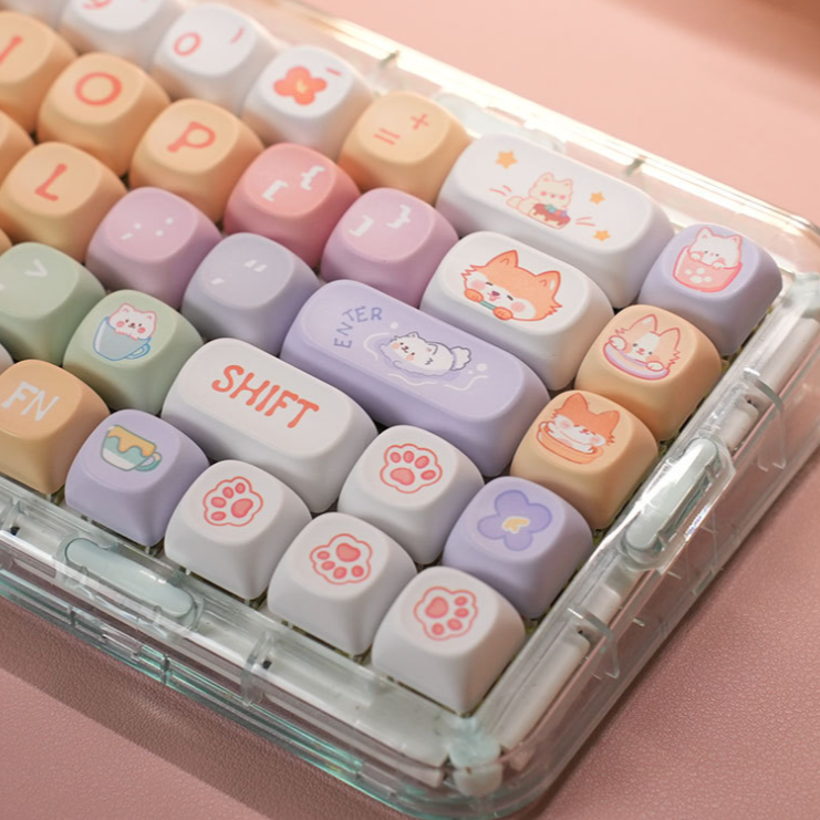 Happy Puppy Keycap Set