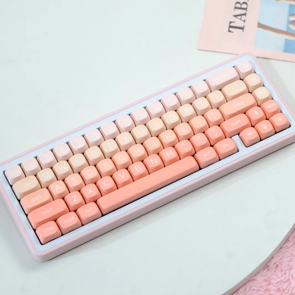 Gentle Blush Keycap Set