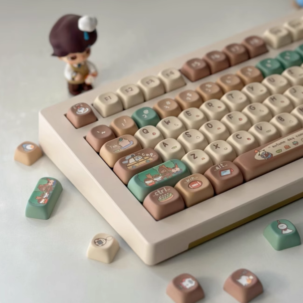 Choco Bean Keycap Set