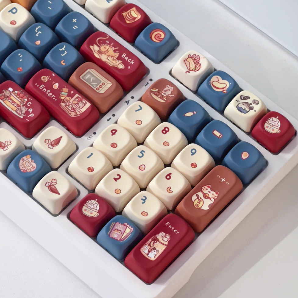 Chef Meow Keycap Set