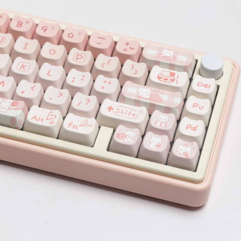 Party Cat Keycap Set