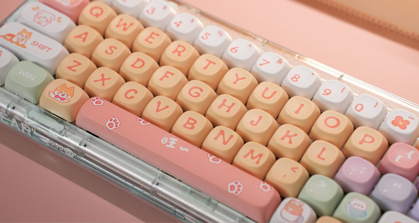 Happy Puppy Keycap Set