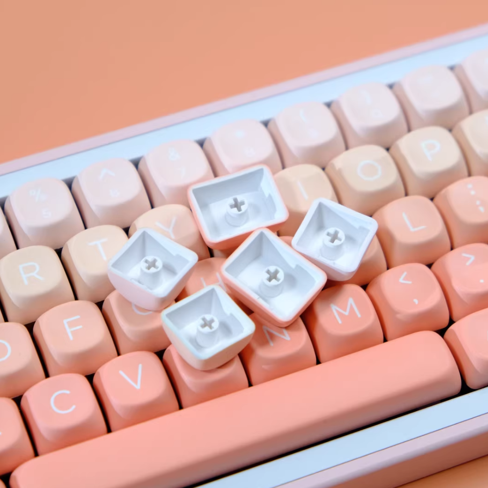 Gentle Blush Keycap Set