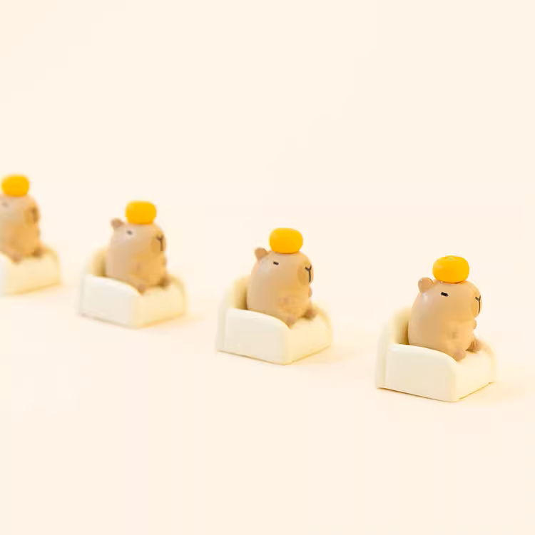 Sitting Capybara Artisan Keycap