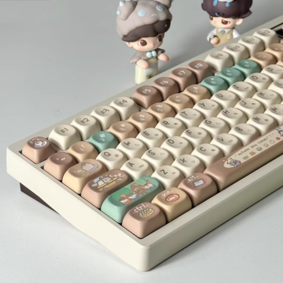 Choco Bean Keycap Set