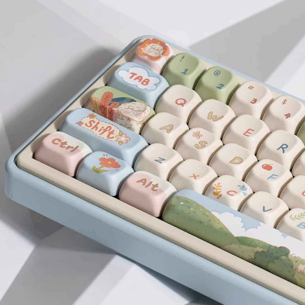 Chubby Sheep Keycap Set