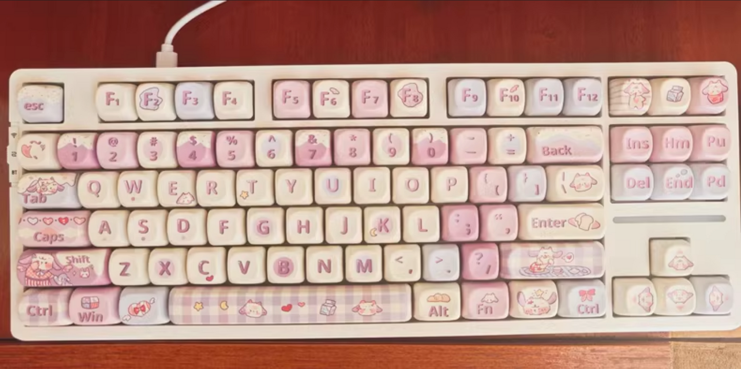 Taro Woolly Keycap Set