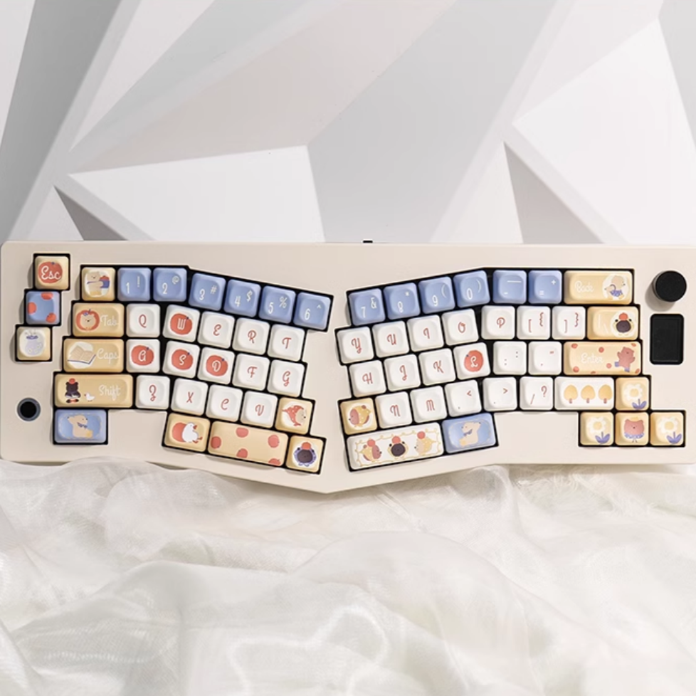 Cookie Bear Keycap Set