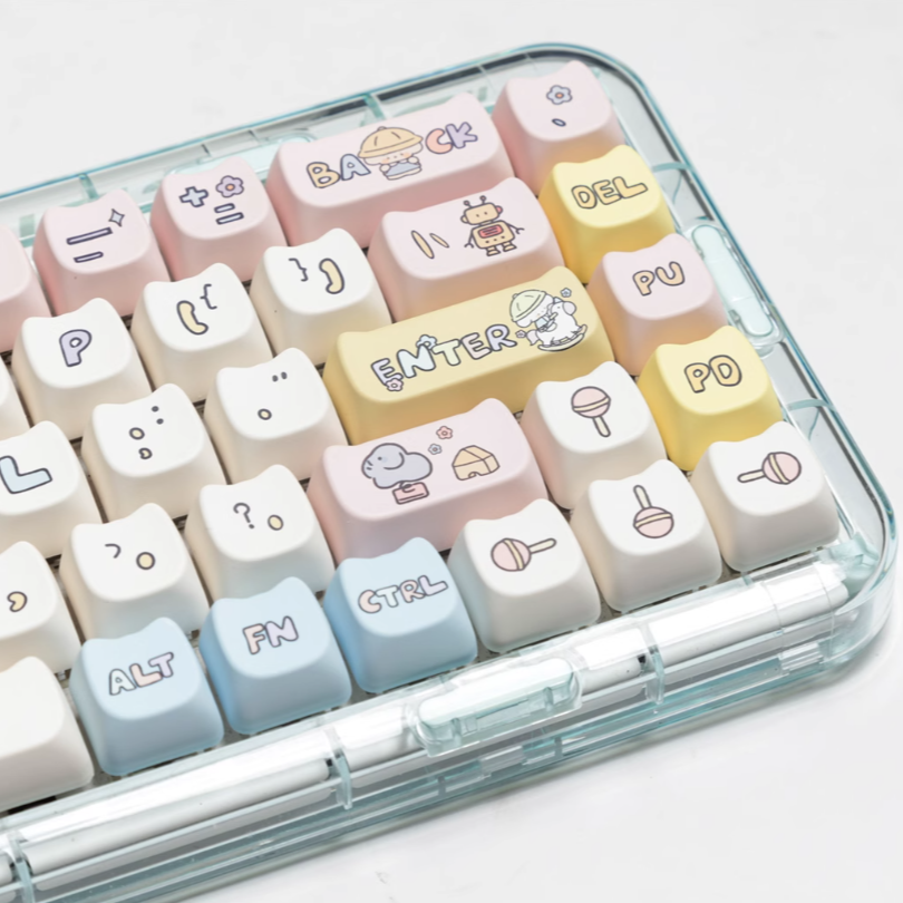 Kindergarten Puppies Keycap Set