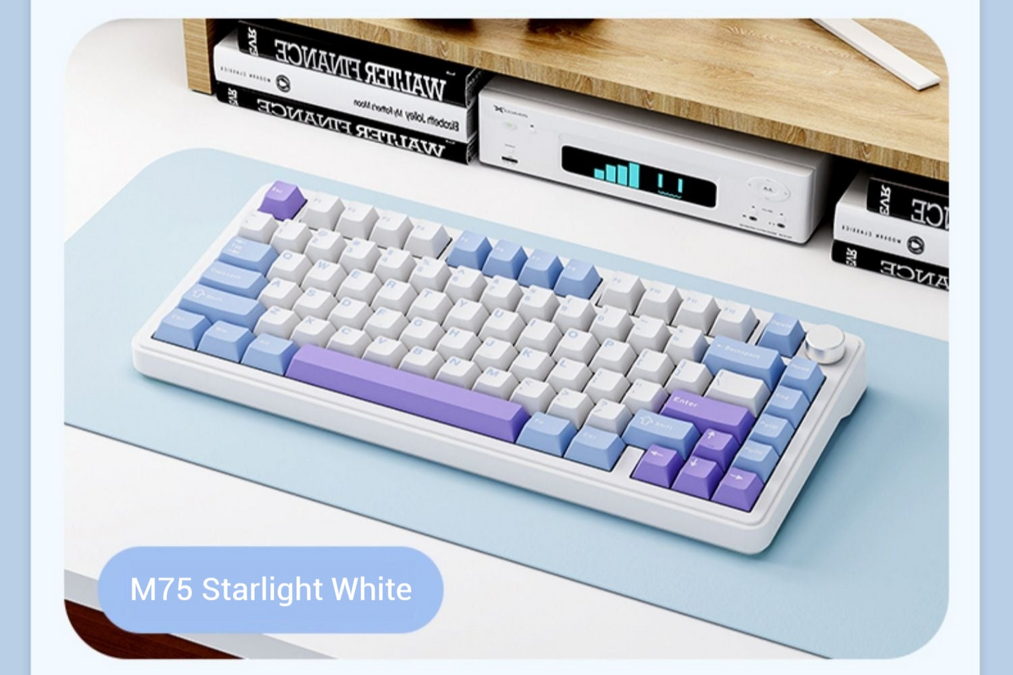 XinMeng M75 Tri-Mode Wireless Mechanical Keyboard