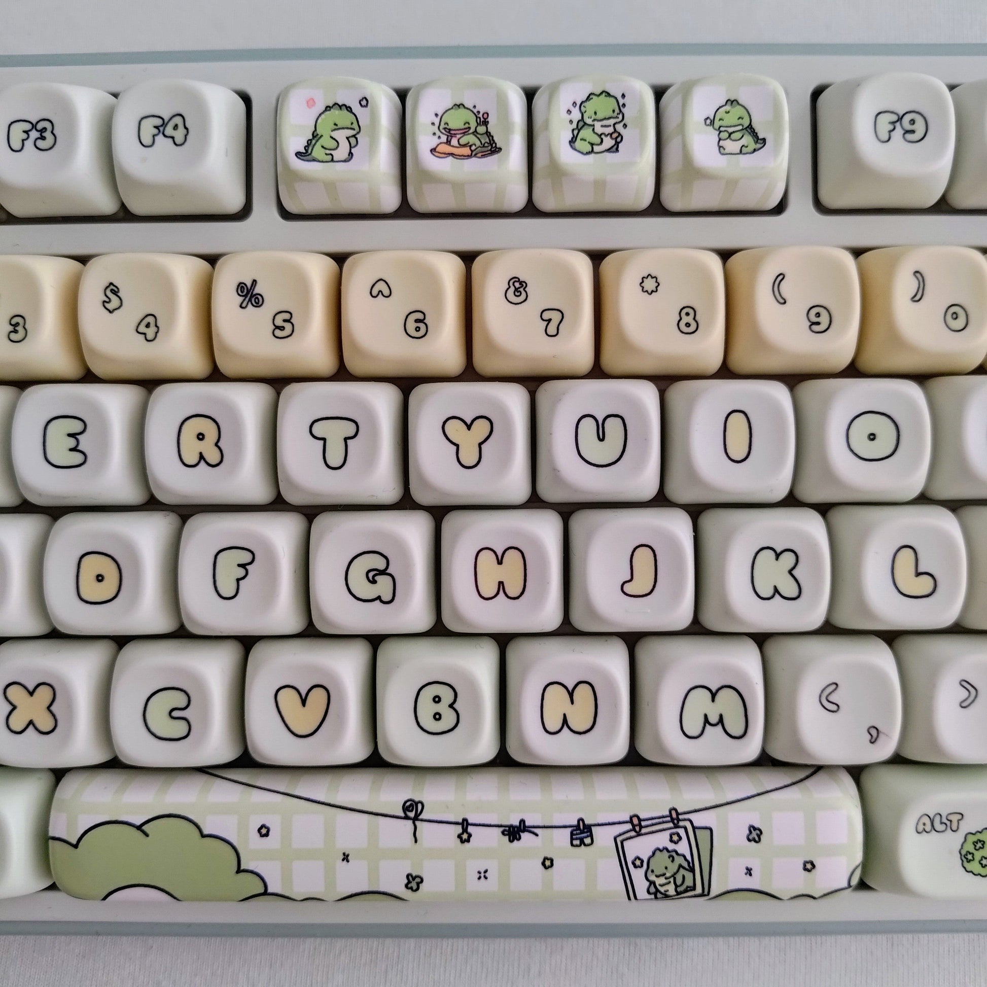 Little Dino Keycap Set