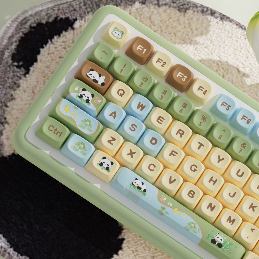 Panda Paradise Keycap Set