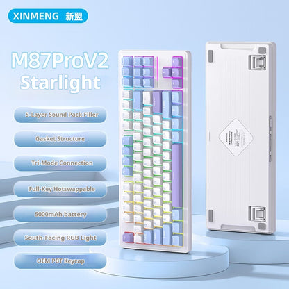 XinMeng M87ProV2 TKL Tri-Mode Wireless | Wired Mechanical Keyboard