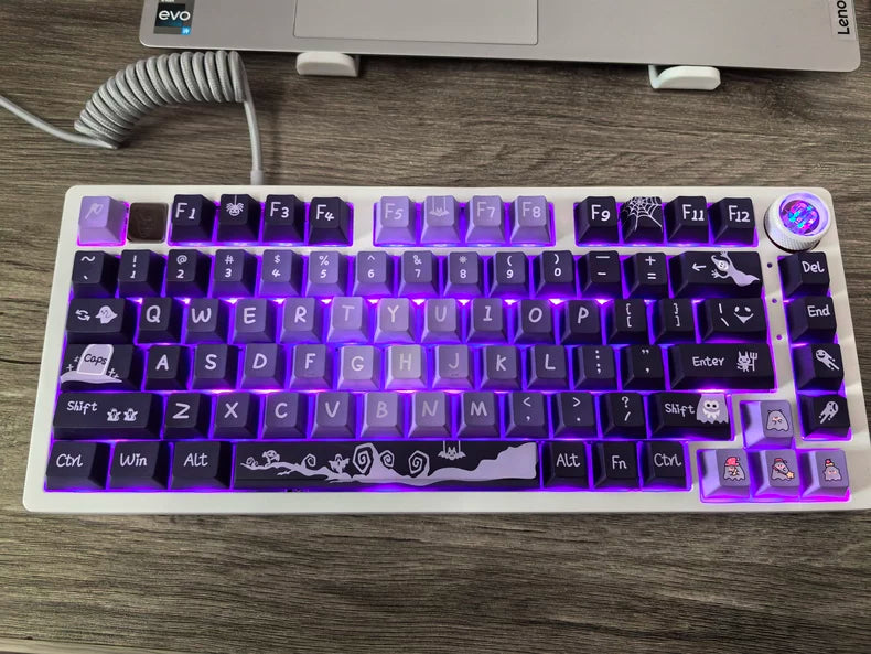 Purple Phantom Keycap Set