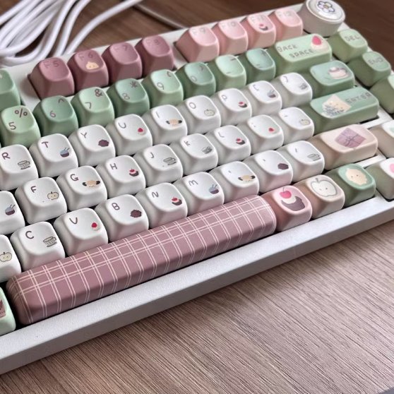 Afternoon Tea Keycap Set - MDA Profile Keycaps - TzunaBee