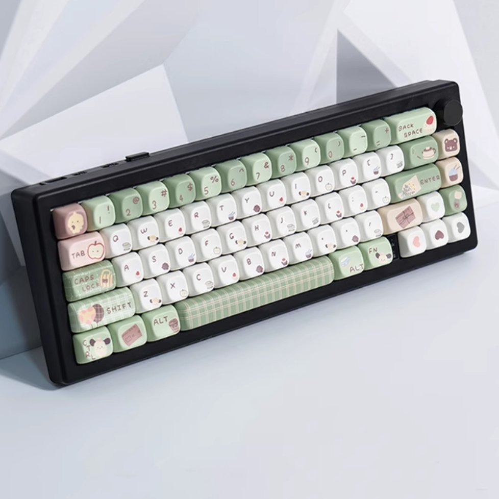 Afternoon Tea Keycap Set - MDA Profile Keycaps - TzunaBee