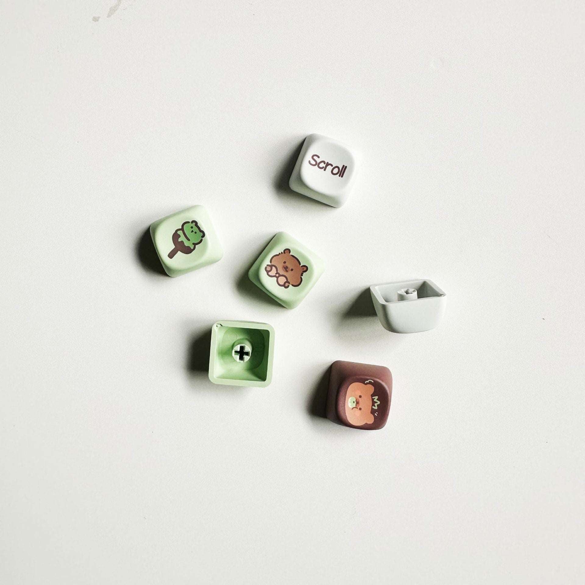 Beary Sweetscape Keycap Set - MOA Profile Keycaps - TzunaBee