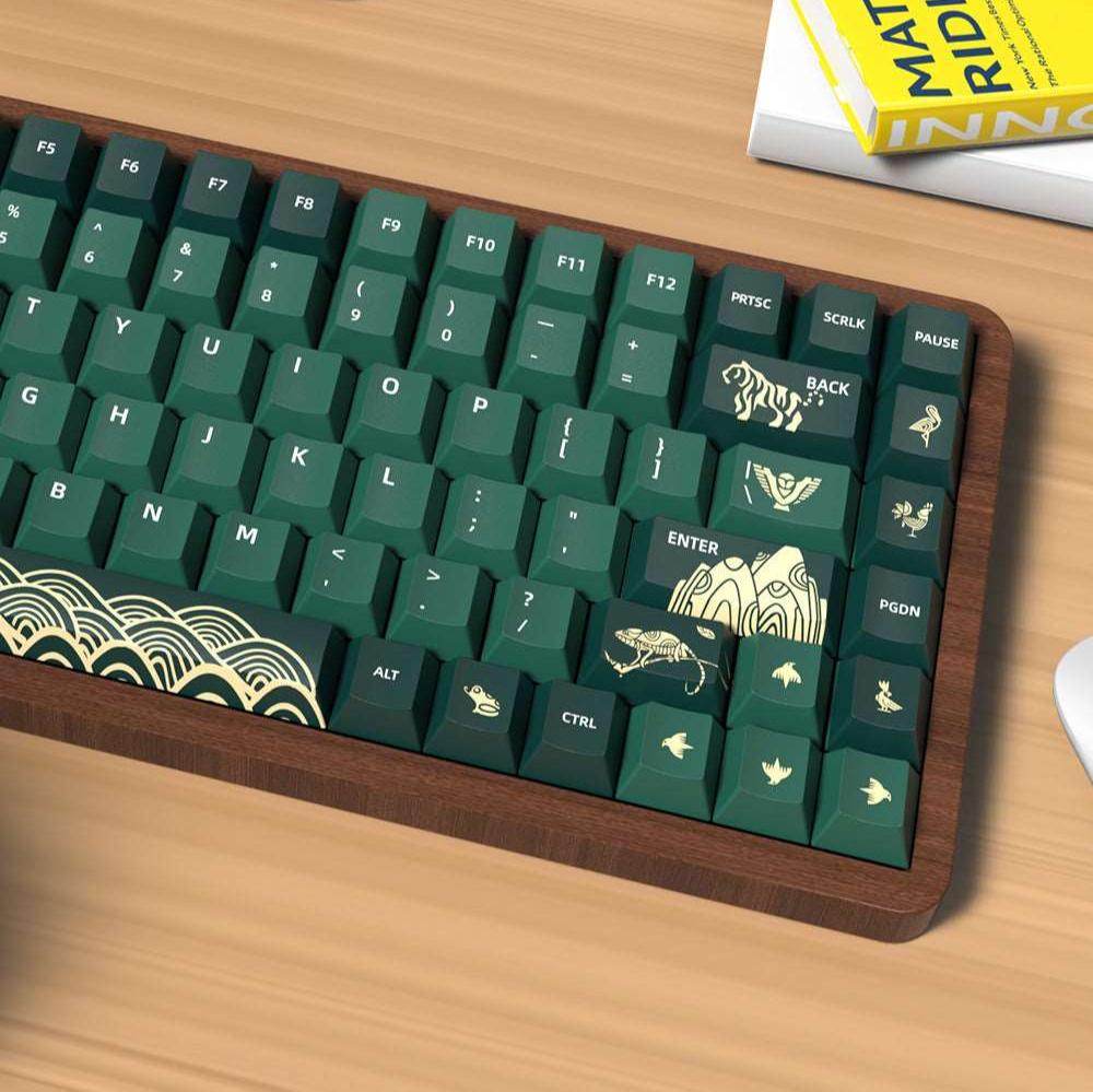 Beastwood Keycap Set | Available in EN, DE, FR, PT, ES, UK layout - Cherry Profile Keycaps - TzunaBee