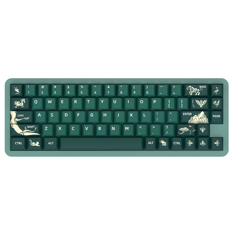 Beastwood Keycap Set | Available in EN, DE, FR, PT, ES, UK layout - Cherry Profile Keycaps - TzunaBee