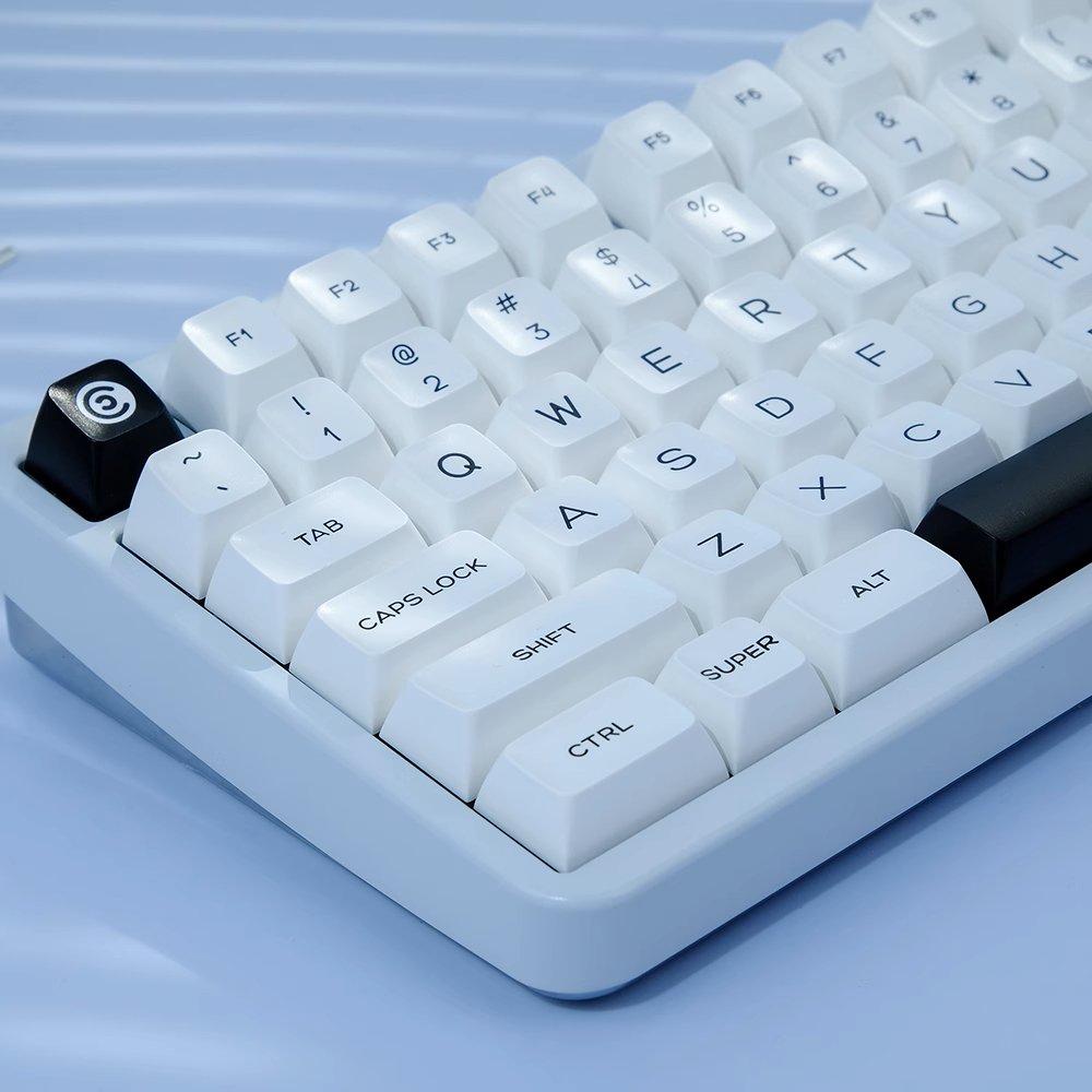 BOW Minimalist Keycap Set - SA Profile Keycaps - TzunaBee