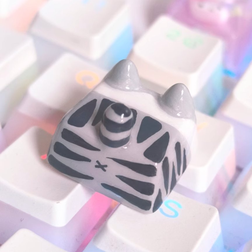 British Short Hair Artisan Keycap - Artisan Keycaps - TzunaBee