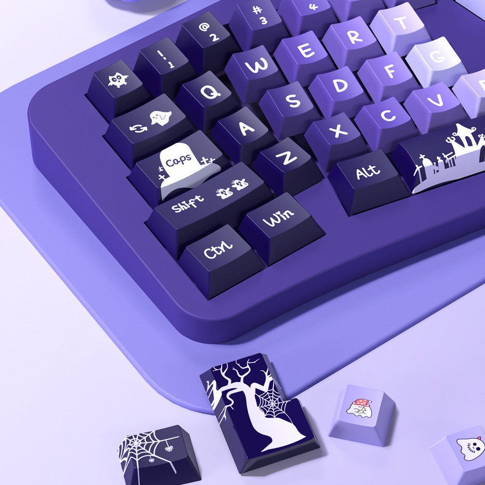 Purple Phantom Keycap Set