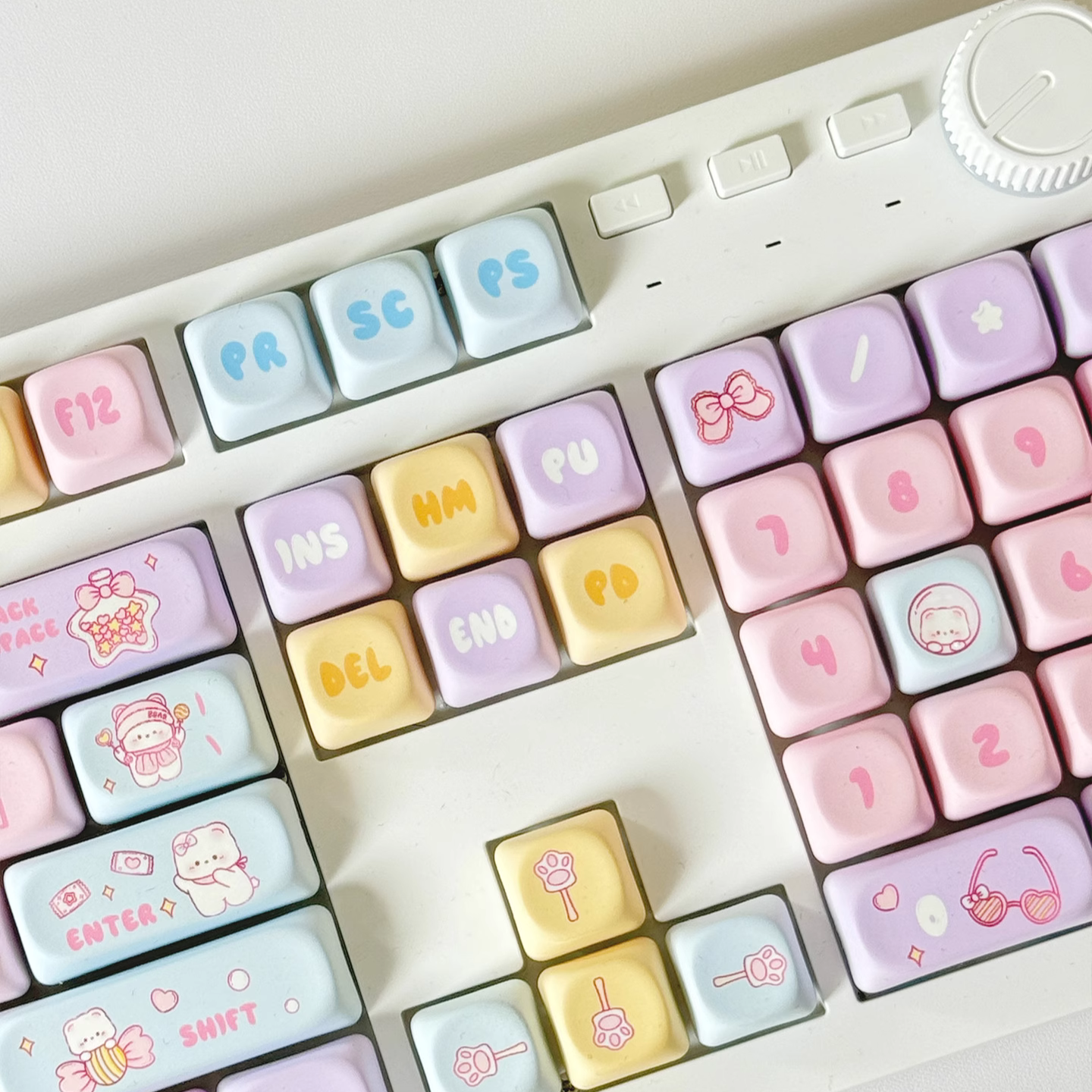 Candy Bear Keycap Set