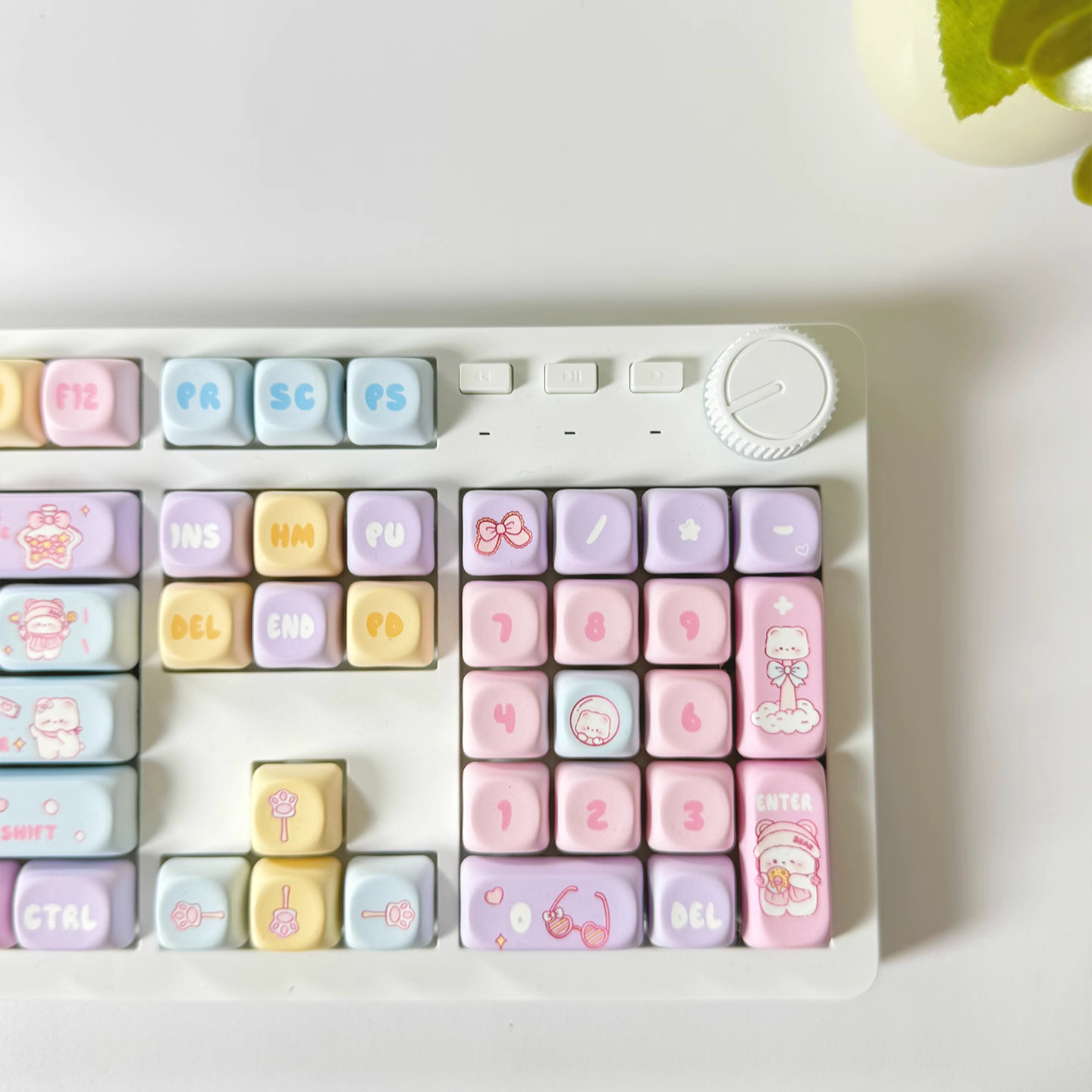 Candy Bear Keycap Set