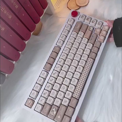 Snuggle Kitties Keycap Set