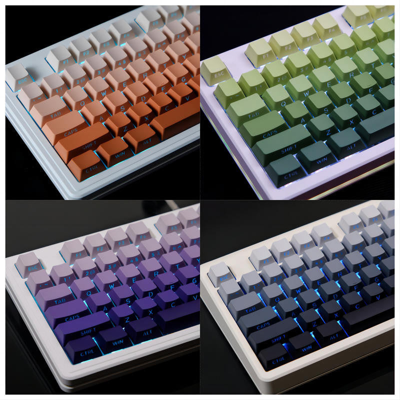 Gradient Side-engraved Keycap Sets