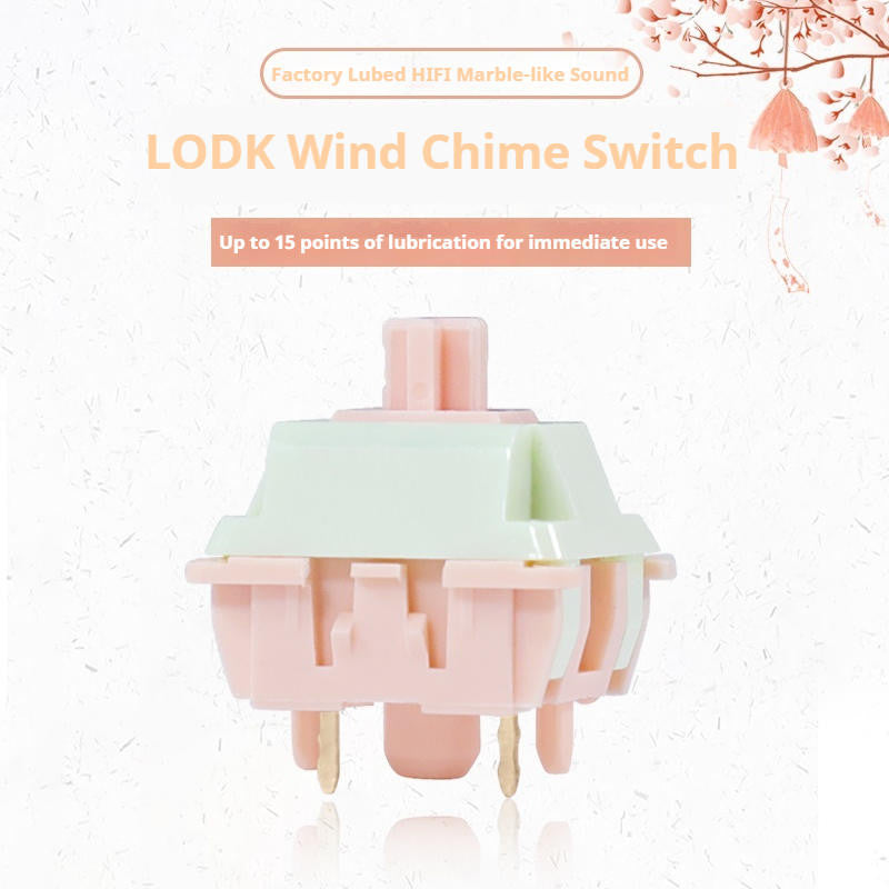 LODK Wind Chime Linear Switch 38g [10 pcs+]