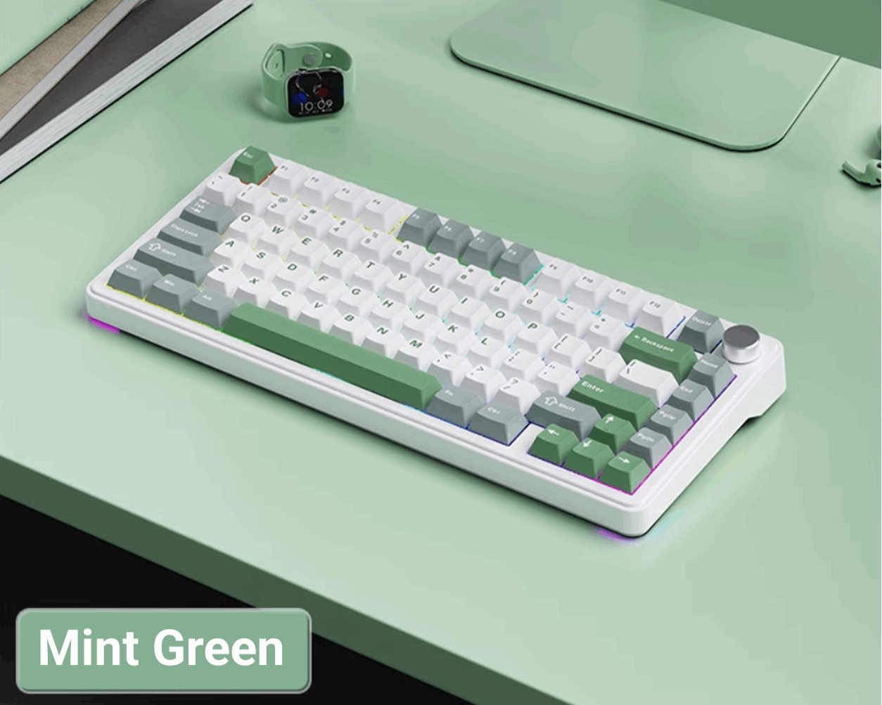 XinMeng M75 Tri-Mode Wireless Mechanical Keyboard