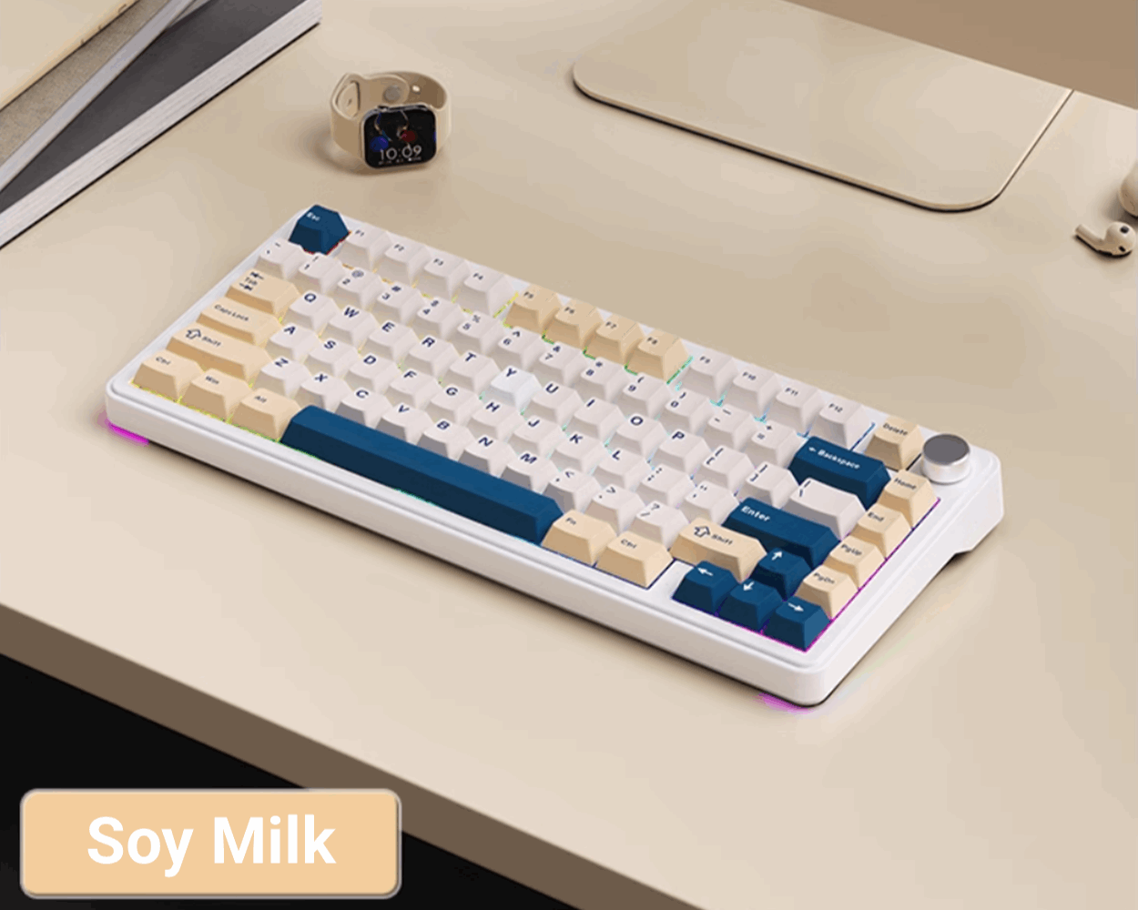 XinMeng M75 Tri-Mode Wireless Mechanical Keyboard